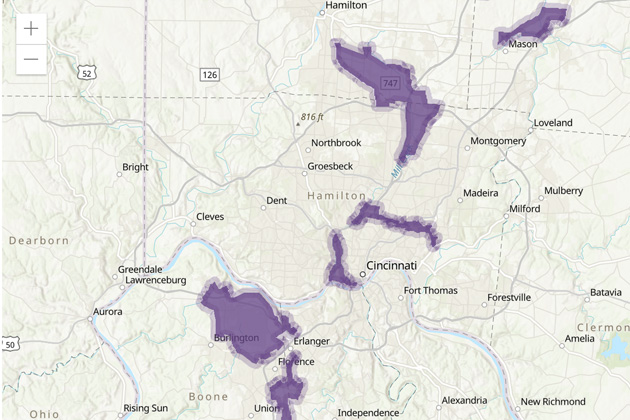 Freight Jobs Hub Map